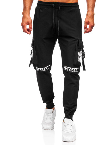 Muške Cargo Joggers Crna Bolf K11