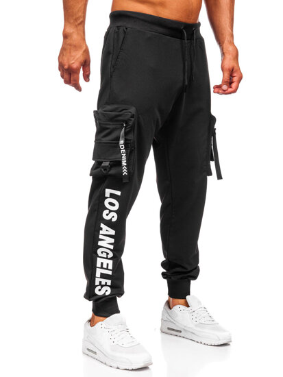 Muške Cargo Joggers Crna Bolf K21