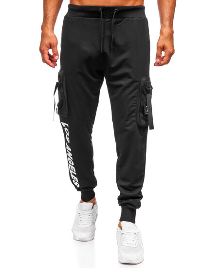 Muške Cargo Joggers Crna Bolf K21