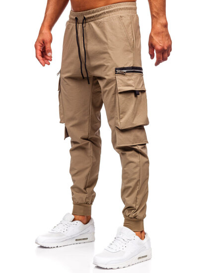 Muške Cargo Joggers Khaki Bolf K12