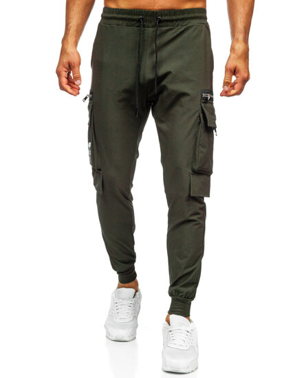 Muške Cargo Joggers Zelena Bolf K12