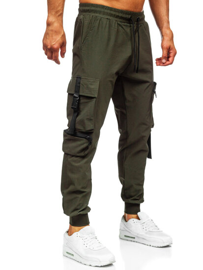 Muške Cargo Joggers Zelena Bolf K15