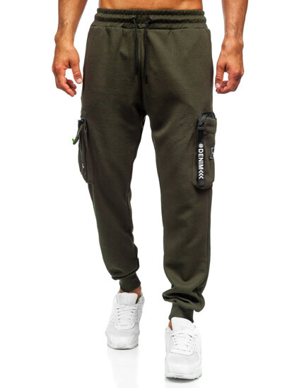 Muške Cargo Joggers Zelena Bolf K18