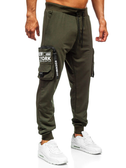 Muške Cargo Joggers Zelena Bolf K20