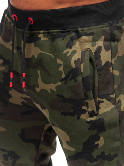 Muške sportske hlaće camo-kaki Bolf KZ15