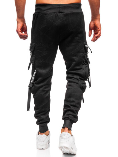 Muške tople Cargo joggers Crna Bolf HSS340