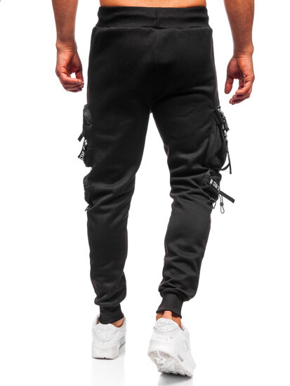 Muške tople Cargo joggers Crna Bolf HSS342