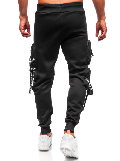 Muške tople Cargo joggers Crna Bolf HSS350