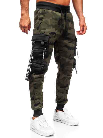 Muške tople Cargo joggers Khaki Bolf HSS112