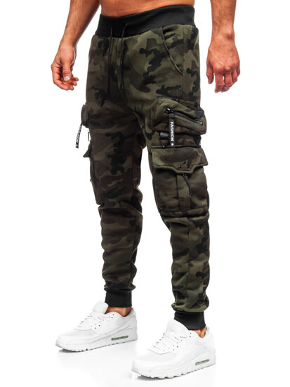 Muške tople Cargo joggers Khaki Bolf HSS353