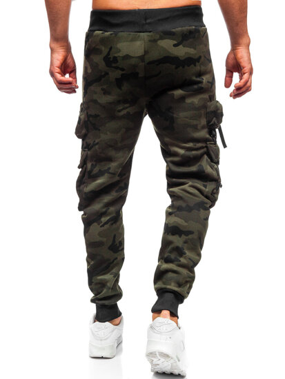 Muške tople Cargo joggers Khaki Bolf HSS353