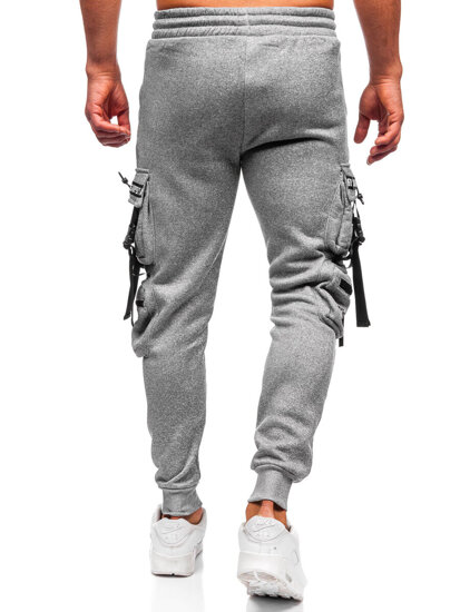 Muške tople Cargo joggers Sivo Bolf HSS347