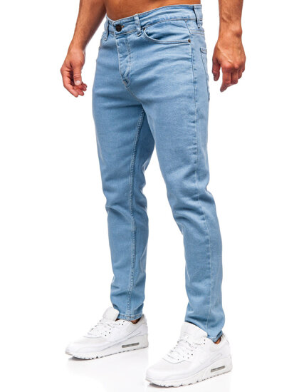 Plave muške slim fit jeans hlače Bolf 6460