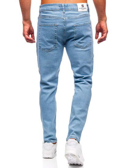 Plave muške slim fit jeans hlače Bolf 6460