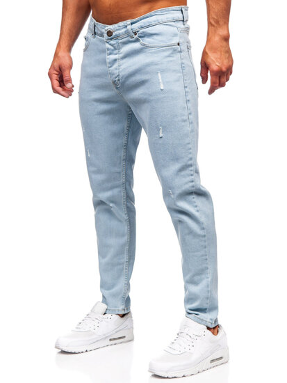 Plave muške slim fit traperice Bolf 6561