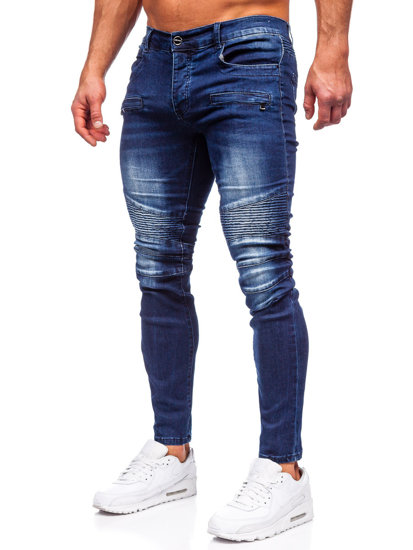 Plave muške traper hlače slim fit Bolf MP0029B