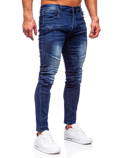 Plave muške traper hlače slim fit Bolf MP0029B