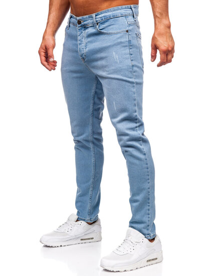 Plave muške traperice slim fit Bolf 6472