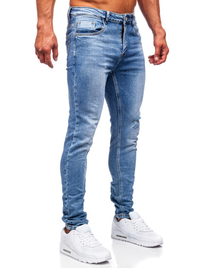 Plave muške traperice slim fit Bolf KA6896S