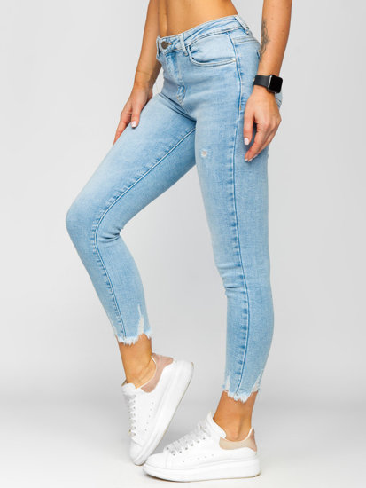 Plave traperice za žene Skinny Bolf S9983