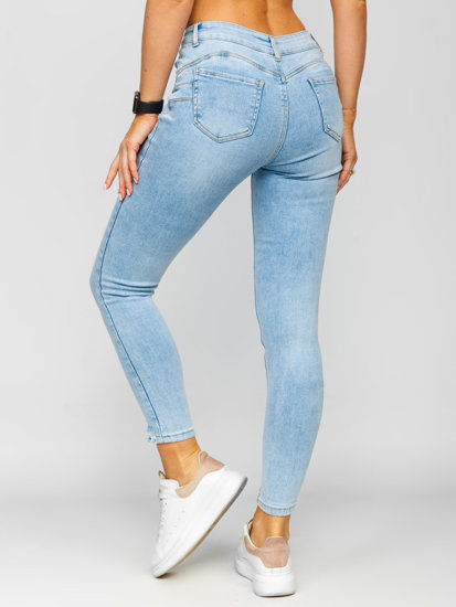 Plave ženske push up jeans hlače Bolf S9859