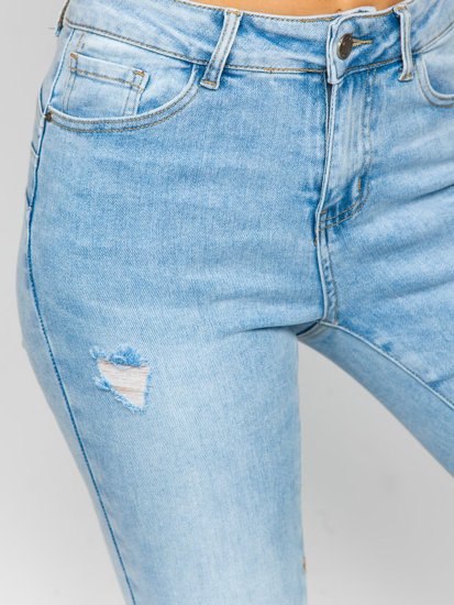 Plave ženske push up jeans hlače Bolf S9859