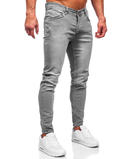 Sive traperice muške slim fit Bolf R920