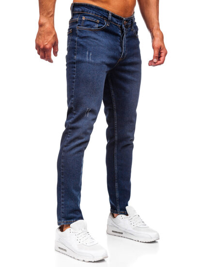 Tamnoplave muške slim fit traperice Bolf 6479