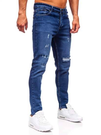 Tamnoplave muške slim fit traperice Bolf 6566-2