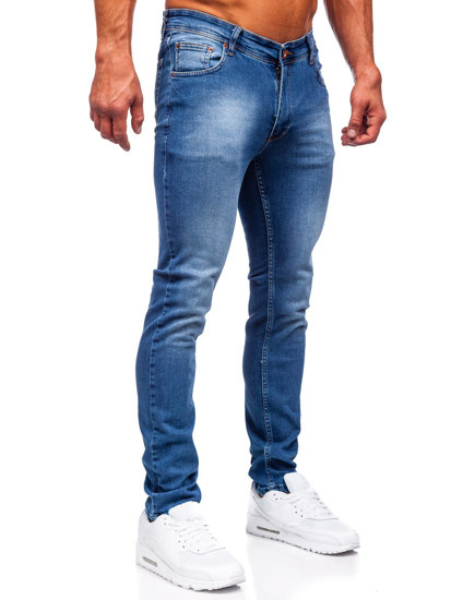 Tamnoplave traperice muške slim fit Bolf 6528