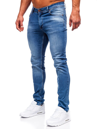 Tamnoplave traperice muške slim fit Bolf 6767