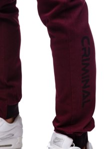 Bordo hlače jogger muške Bolf B11119