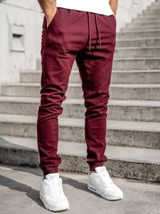 Bordo jogger hlače muške Bolf 707