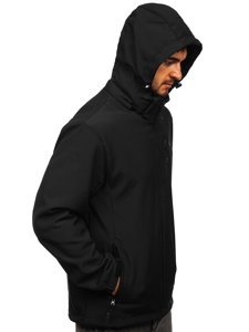 Crna jakna muška softshell Bolf BK124