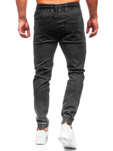 Crne muške jeans joggerice Bolf 9102