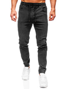 Crne muške jeans joggerice Bolf 9102