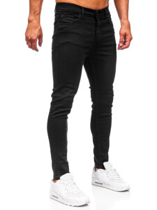 Crne muške slim fit jeans hlače Bolf 6103