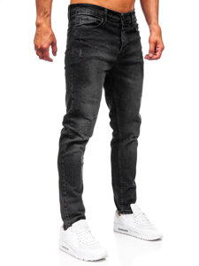 Crne muške slim fit traperice Bolf 6504