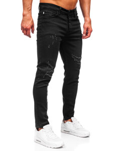 Crne muške traperice slim fit Bolf 6382