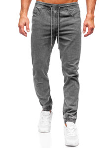 Grafitne muške traper joggers Bolf MP0272GS