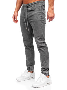 Grafitne muške traper joggers Bolf MP0272GS