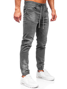 Grafitne muške traper joggers Bolf MP0275GC