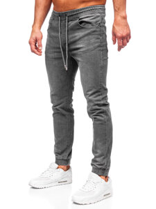 Grafitne muške traper joggers Bolf MP0275GC