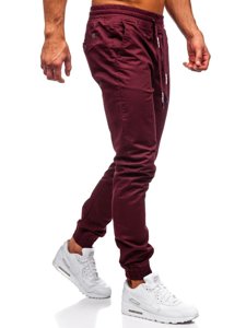 Hlače jogger muške bordo Bolf KA951