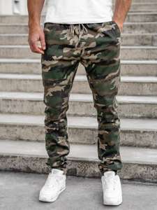 Kaki jogger hlače camo muške Bolf RB8213XT