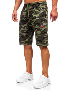 Kaki sportske kratke hlače camo muške Bolf HW2638