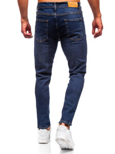 Mornarsko plave muške slim fit jeans hlače Bolf 6479