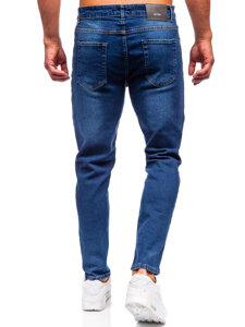 Mornarsko plave muške slim fit jeans hlače Bolf 6558