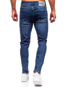 Mornarsko plave muške slim fit jeans hlače Bolf 6566-1