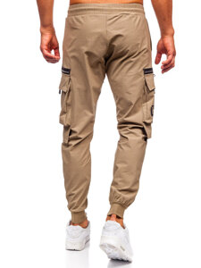 Muške Cargo Joggers Khaki Bolf K12